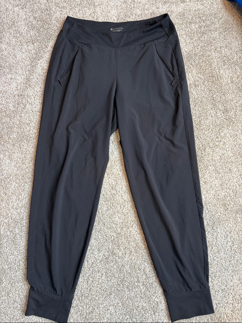 Athleta Black Womens  Performance Jogger Sweatpants
